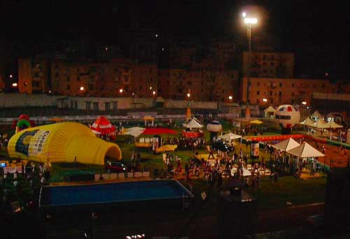 Il villaggio di sera